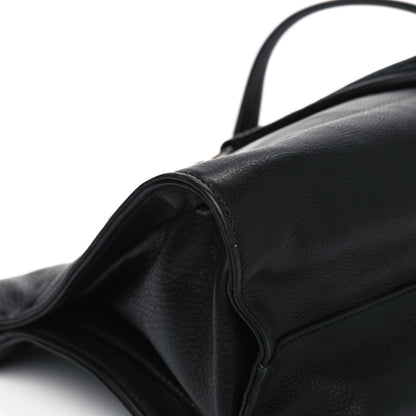 Prada Calfskin Screw Chain Bag Black 8 of 10