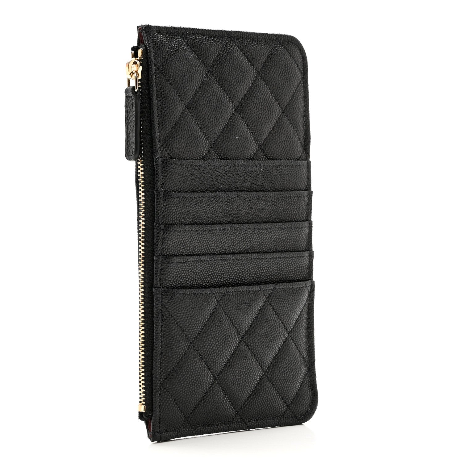 Chanel Caviar Quilted Classic iPhone Pouch Black 3 of 7