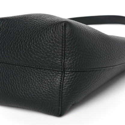 The Row Grained Calfskin Small N/S Park Tote  Black 9 of 9