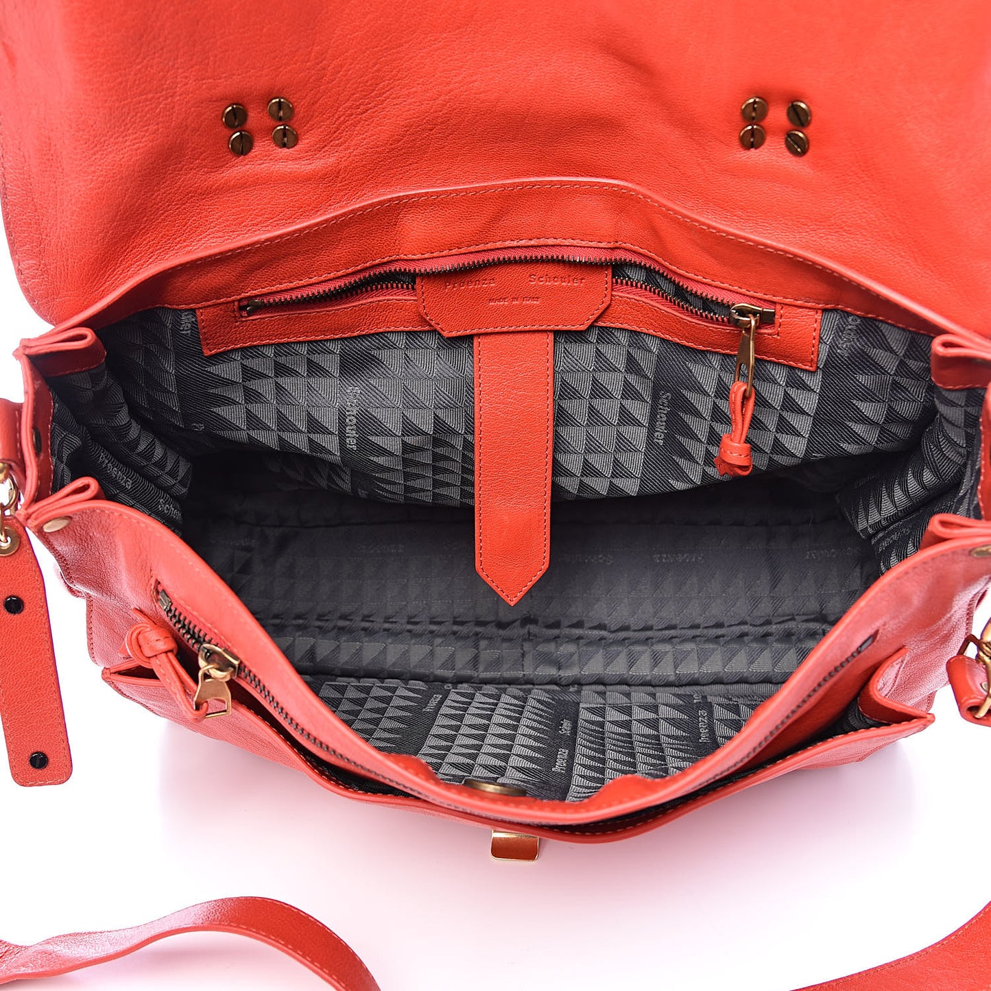 Lambskin Large PS1 Satchel Paprika