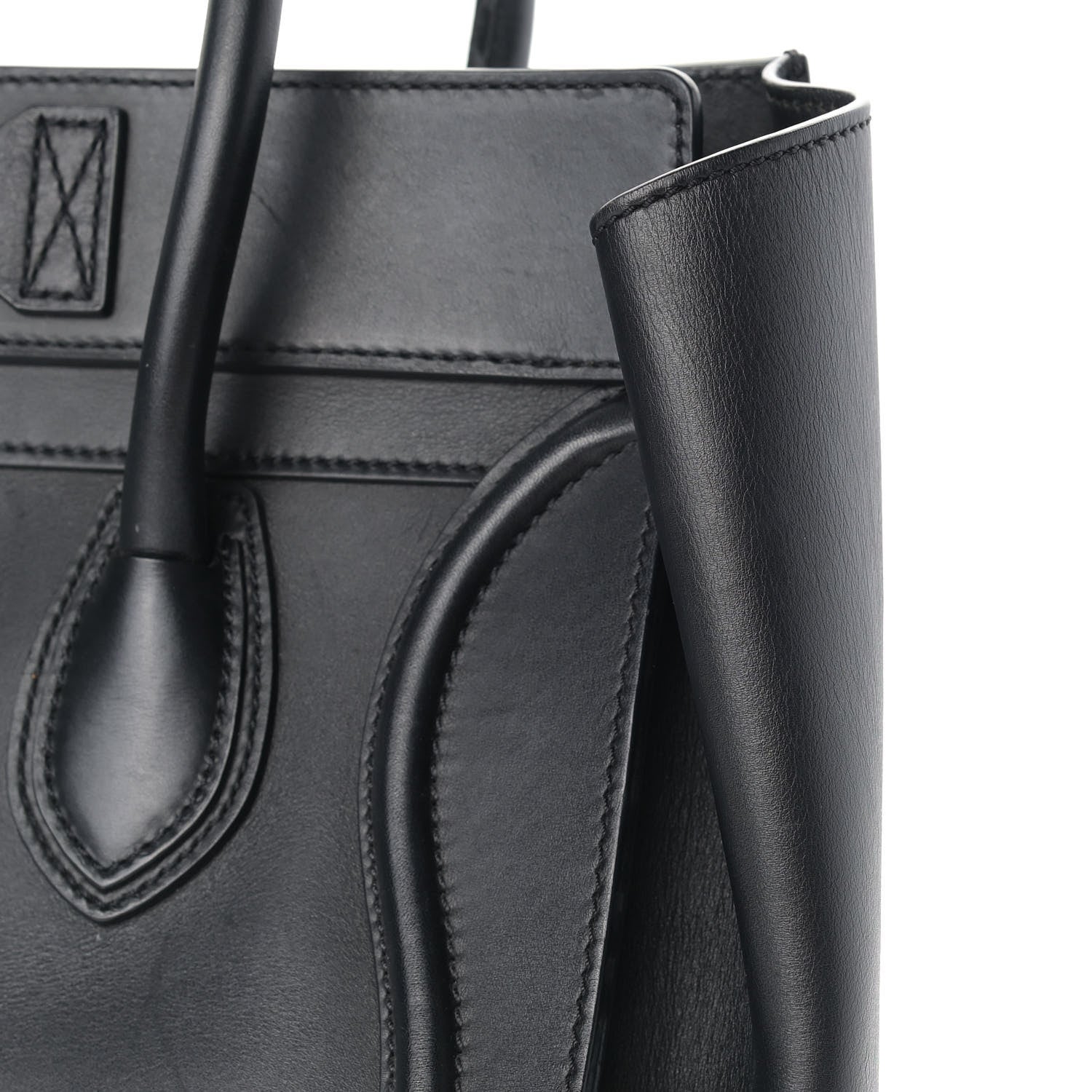 Celine Smooth Calfskin Mini Luggage Black 11 of 21