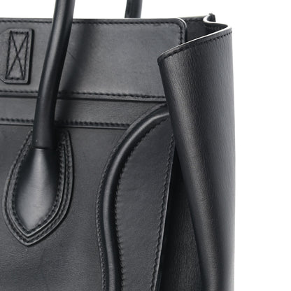 Celine Smooth Calfskin Mini Luggage Black 11 of 21