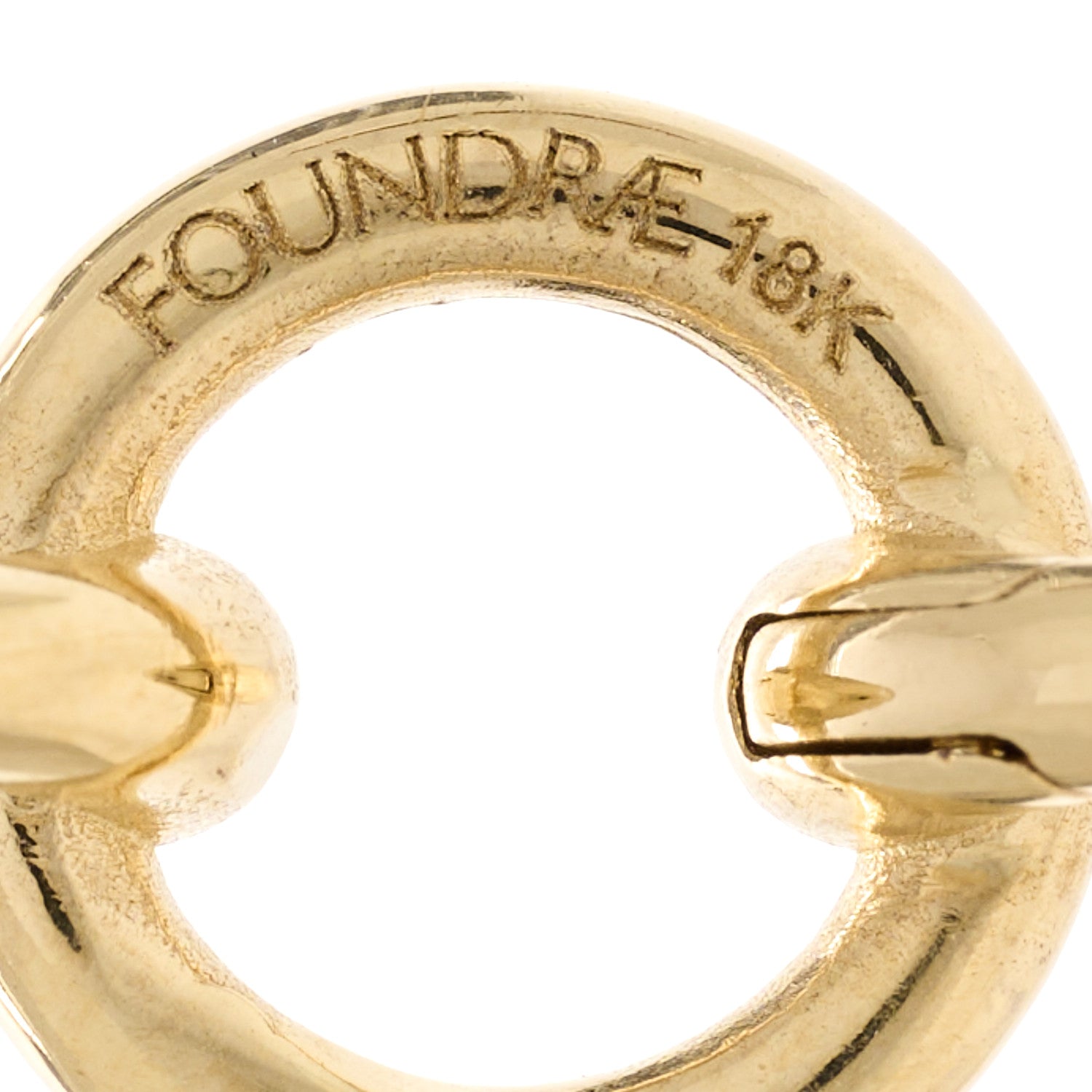 Foundrae 18K Yellow Gold Triple Annex Link 4 of 4