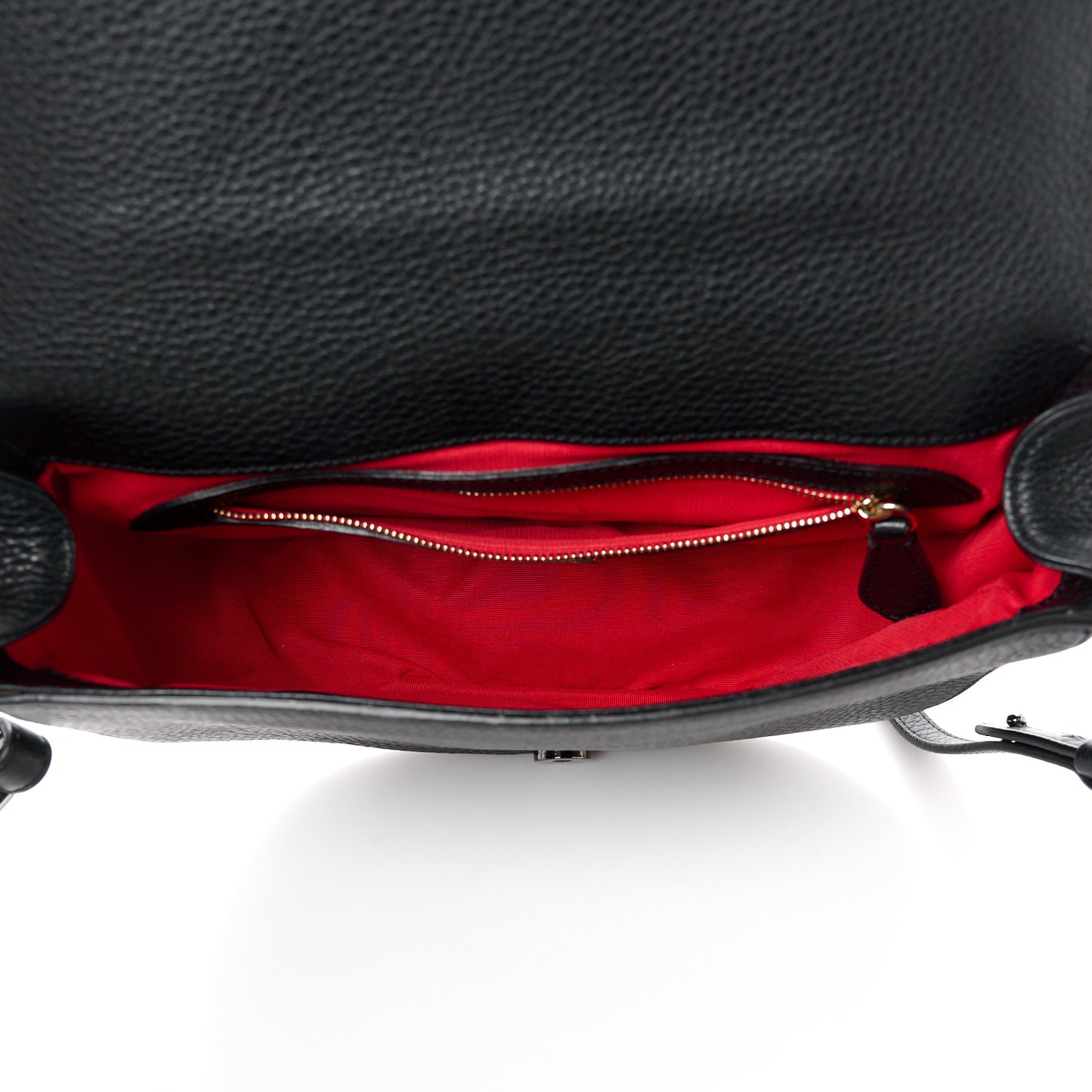 Calfskin Spikes Panettone Messenger Black Multicolor
