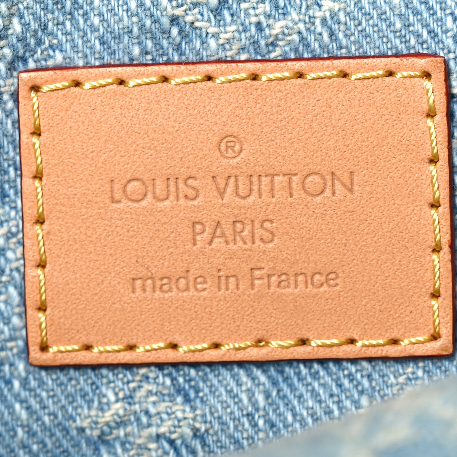 Louis Vuitton Monogram Washed Denim Let Go PM Sky Blue 6 of 10