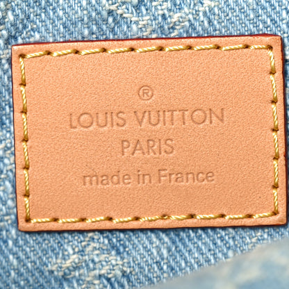 Louis Vuitton Monogram Washed Denim Let Go PM Sky Blue 6 of 10