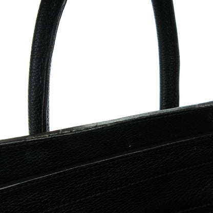 Celine Drummed Calfskin Mini Luggage Black 8 of 8