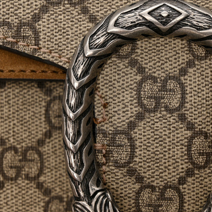 Gucci GG Supreme Monogram Small Dionysus Shoulder Bag Taupe 12 of 16