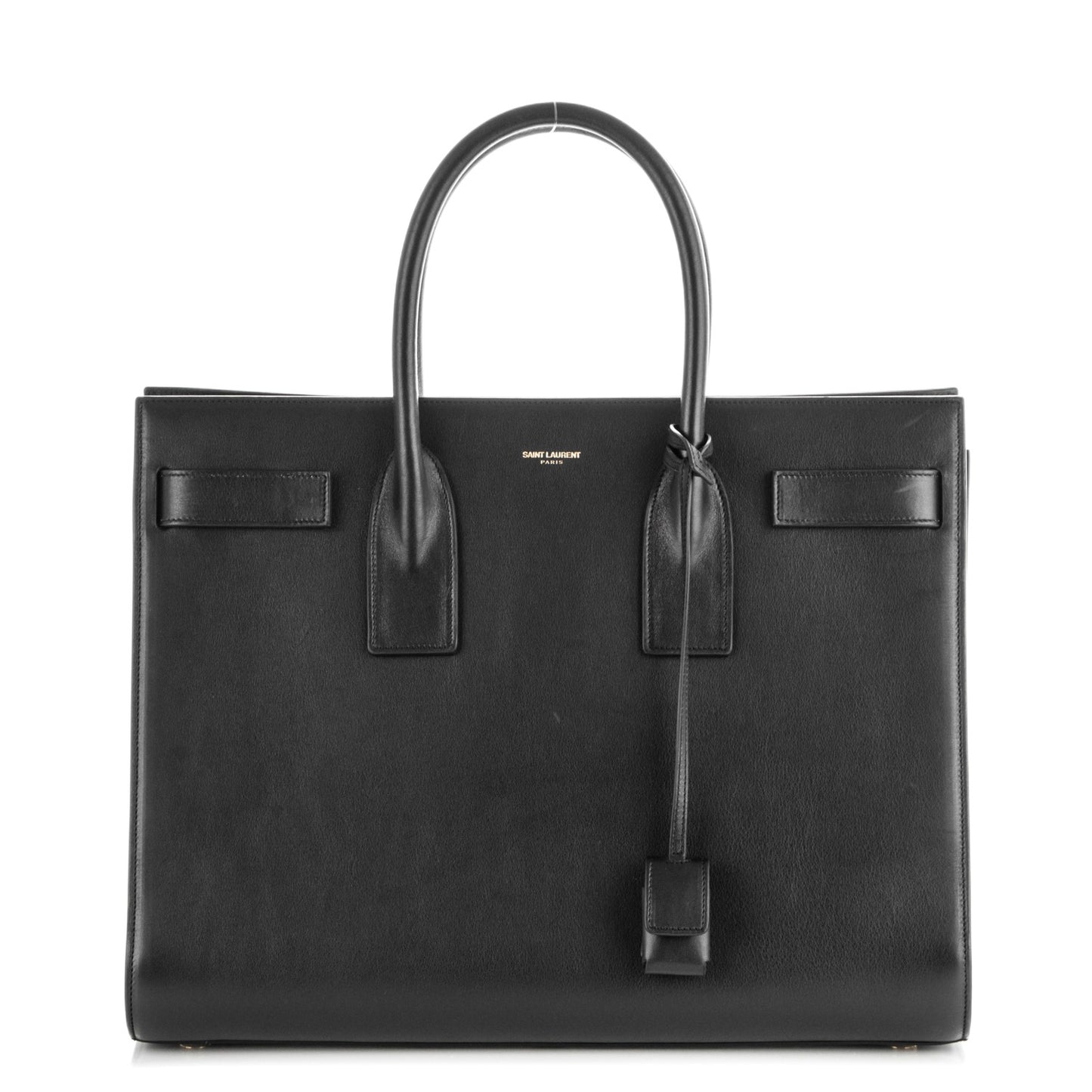 Calfskin Large Sac De Jour Carryall Black