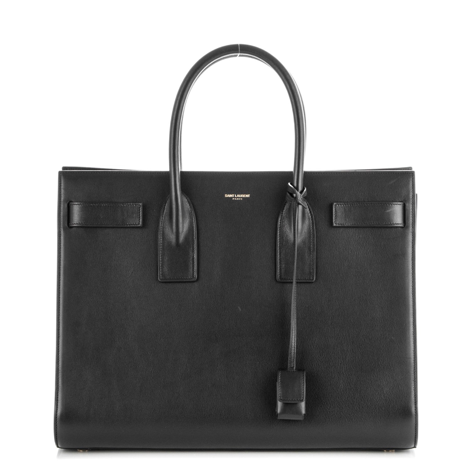 Saint Laurent Calfskin Large Sac De Jour Carryall Black 1 of 7