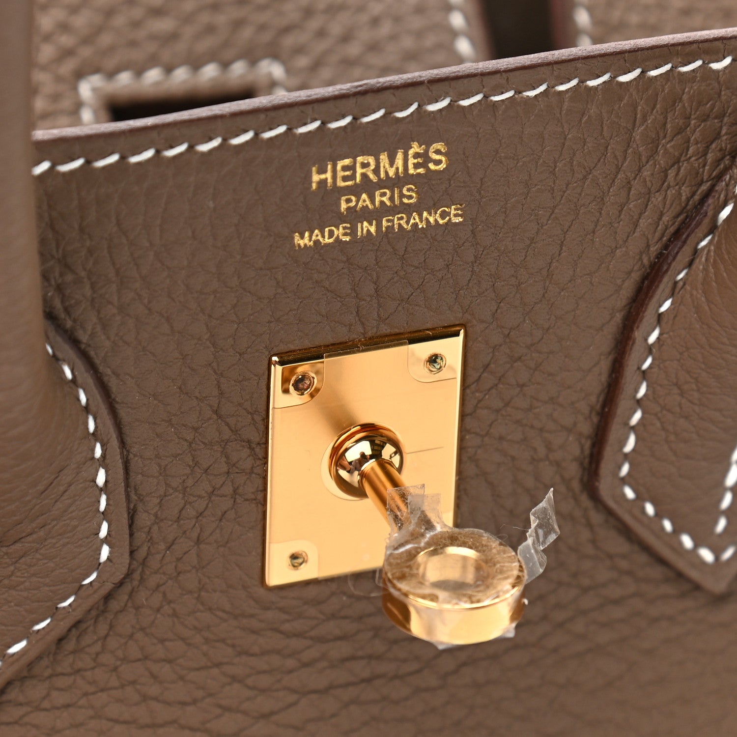 Hermes Togo Birkin 25 Etoupe 6 of 13