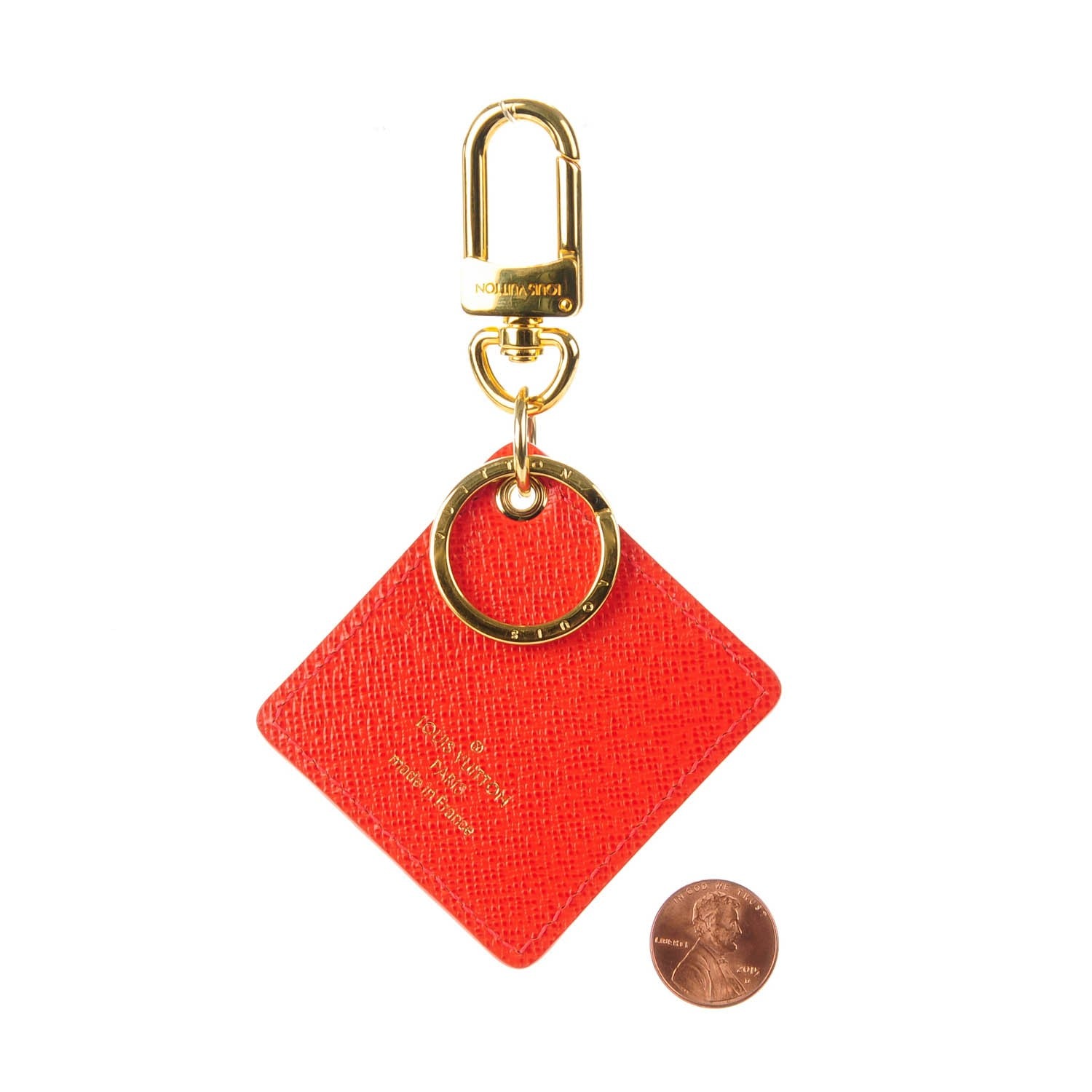 Louis Vuitton Monogram Illustre Groom Bag Charm Key Ring 2 of 7