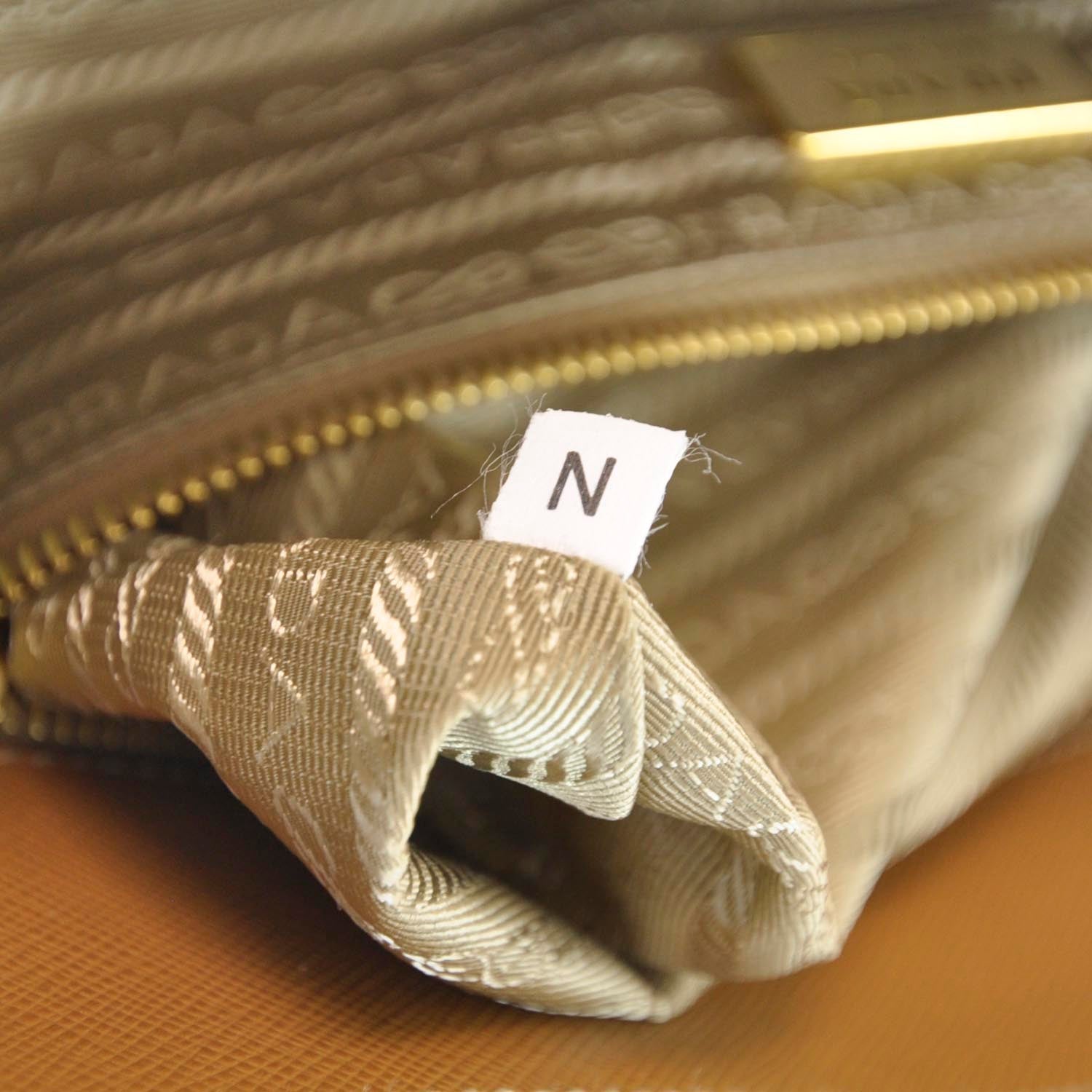 Prada Saffiano Lux Large Tote Caramel 11 of 11