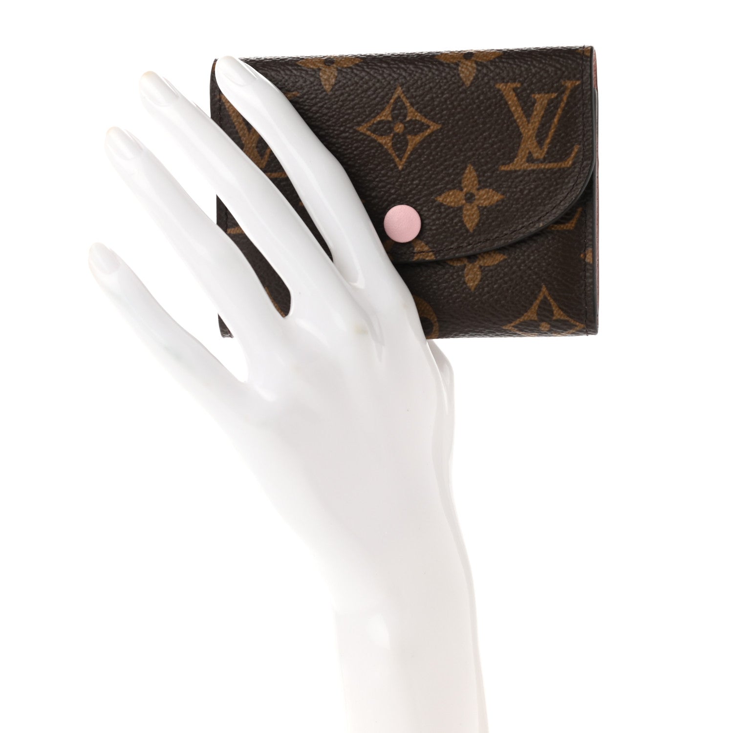 Louis Vuitton Monogram Rosalie Coin Purse Rose Ballerine 2 of 8