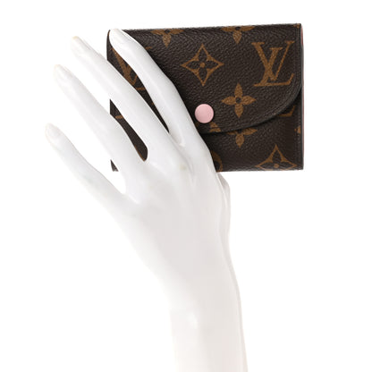 Louis Vuitton Monogram Rosalie Coin Purse Rose Ballerine 2 of 8