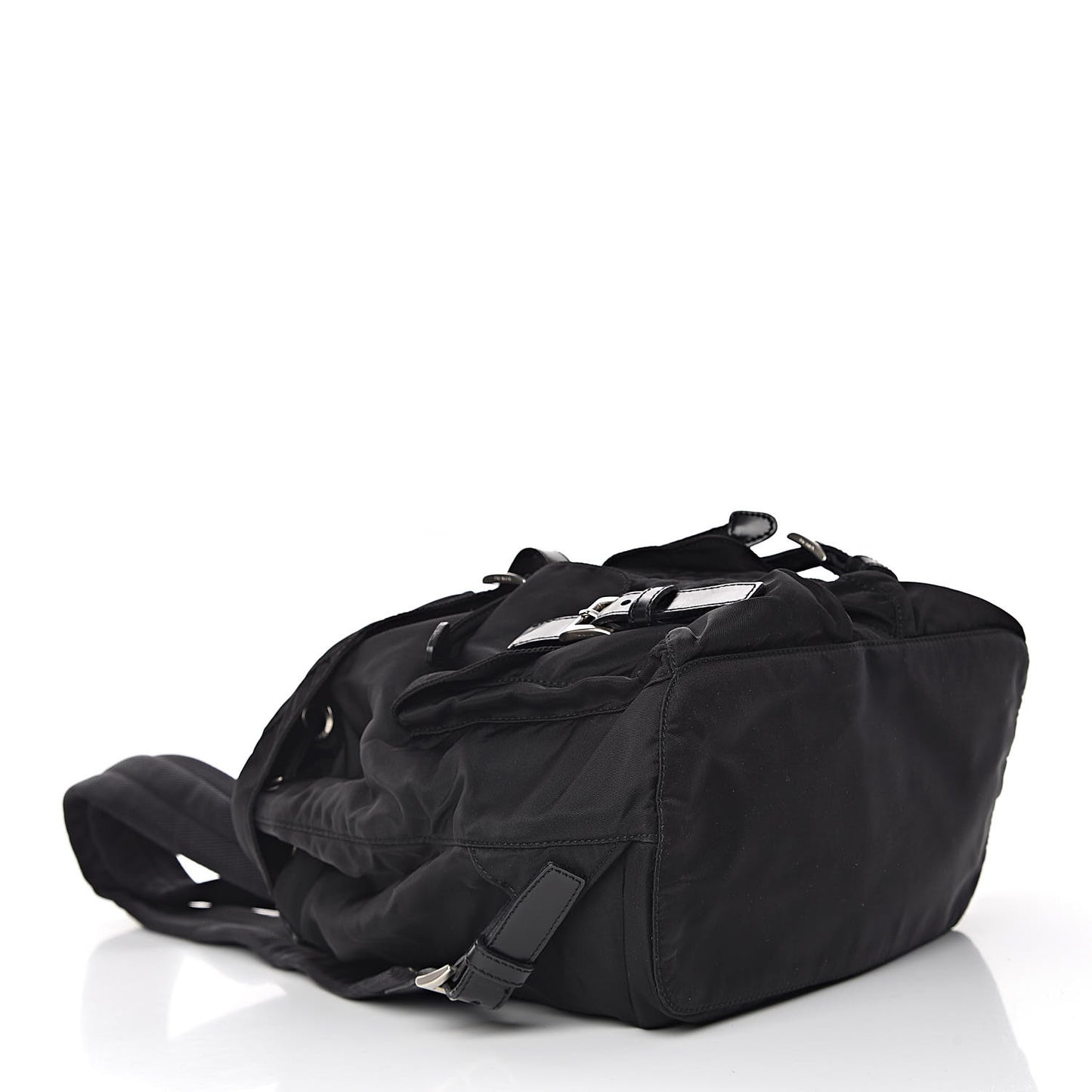 Tessuto Nylon Vela Small Backpack Black