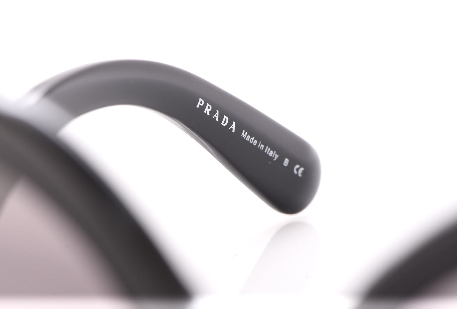 Prada Baroque Sunglasses SPR 27N Black 6 of 8