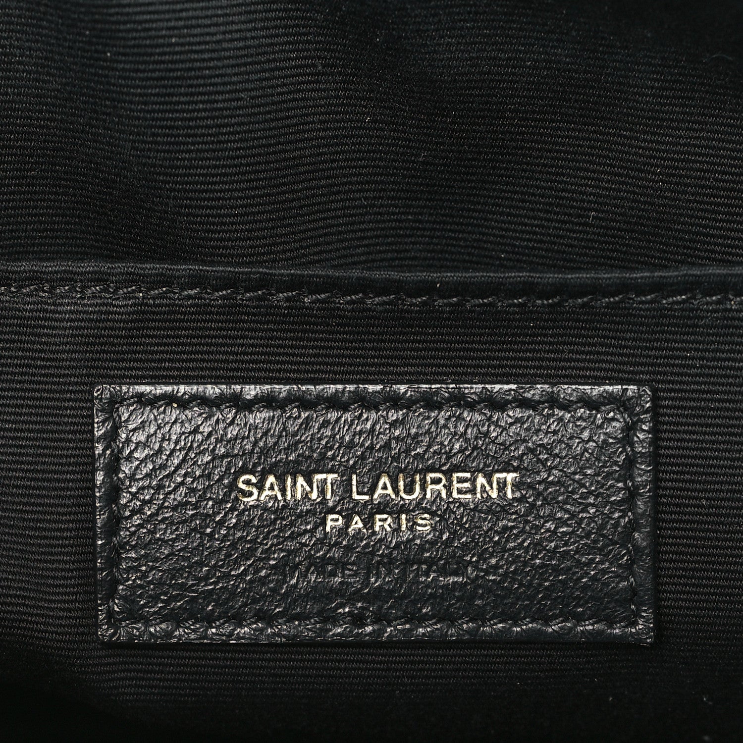 Saint Laurent Calfskin Matelasse Monogram Lou Camera Bag Dark Latte 6 of 9