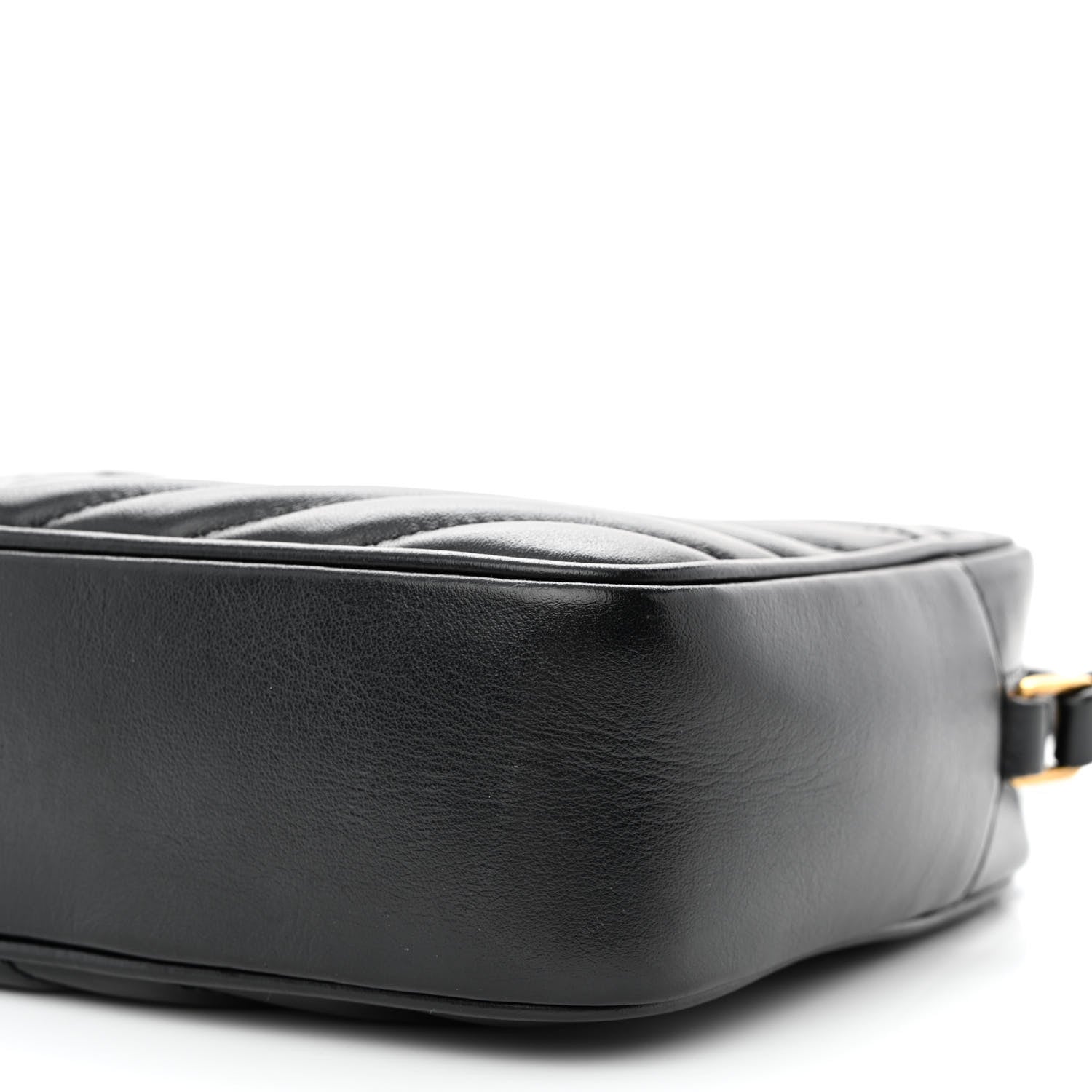 Saint Laurent Calfskin Matelasse Monogram Lou Camera Bag Black 11 of 14