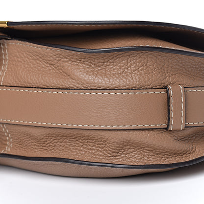 Chloe Calfskin Medium Marcie Round Crossbody Bag Nut 10 of 11