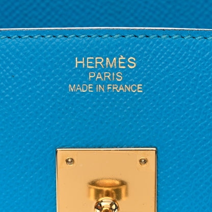 Hermes Epsom Birkin 35 Bleu Zanzibar 6 of 12