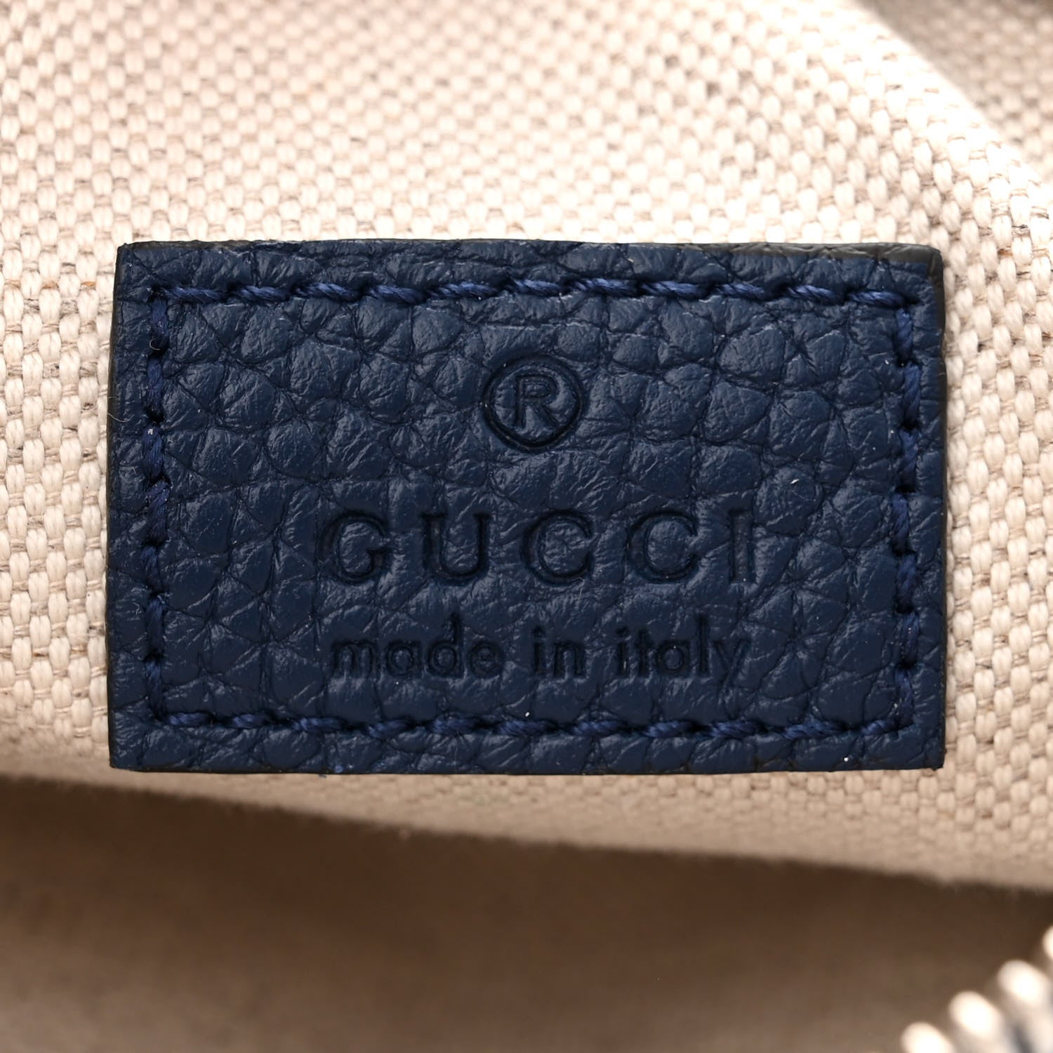 Gucci Piuma Calfskin Jumbo GG Embossed Small Belt Bag Royale 6 of 10