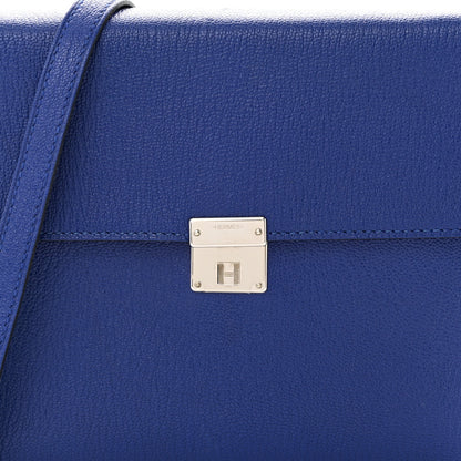 Hermes Chevre Mysore Clic 16 Wallet Bleu Electrique 8 of 10