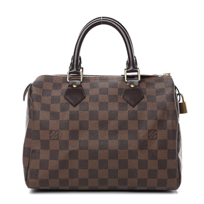 Louis Vuitton Damier Ebene Speedy 25 1 of 17