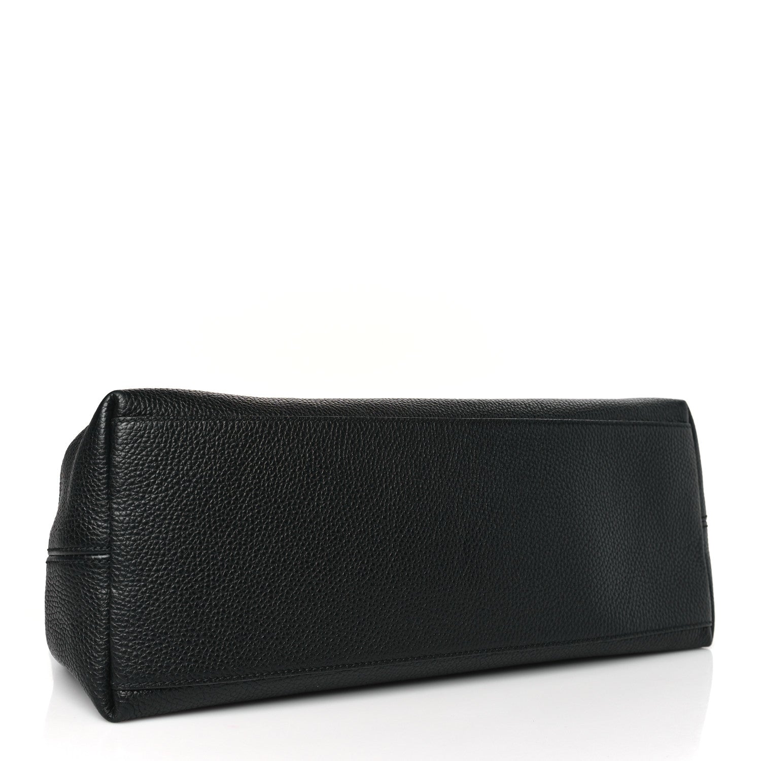 Gucci Pebbled Calfskin Medium Soho Chain Shoulder Bag Black 4 of 10
