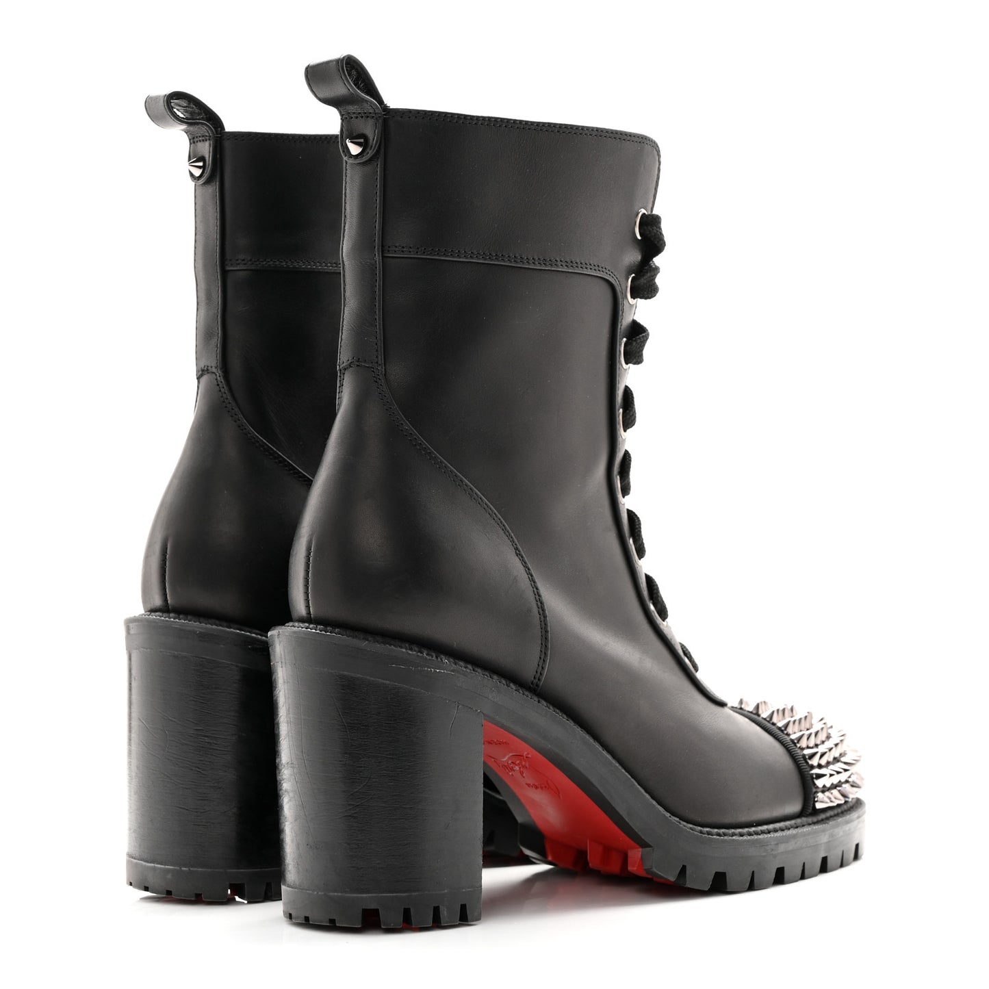 Calfskin Spikes TS Croc 70 Boots 35 Black