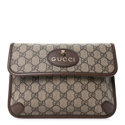 Gucci GG Supreme Monogram Neo Vintage Web Belt Bag Brown 1 of 10