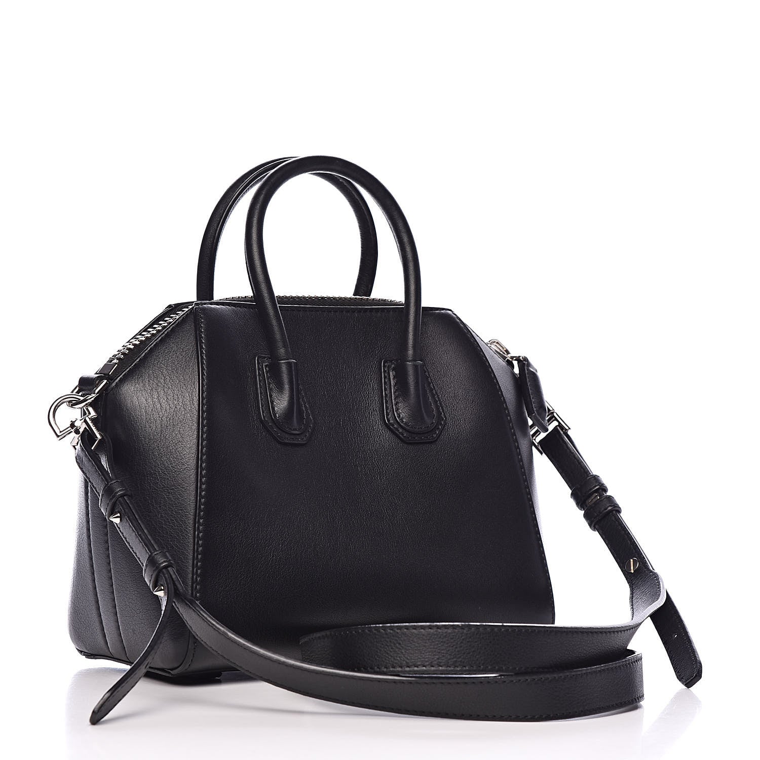 Givenchy Calfskin Mini Metal Antigona Black 3 of 11