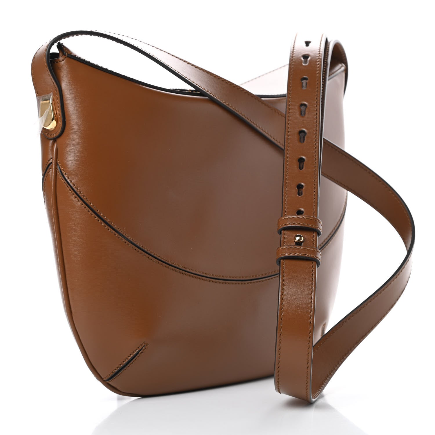 Gucci Boarded Plutone Calfskin Medium Arli Shoulder Bag Nocciola 3 of 10