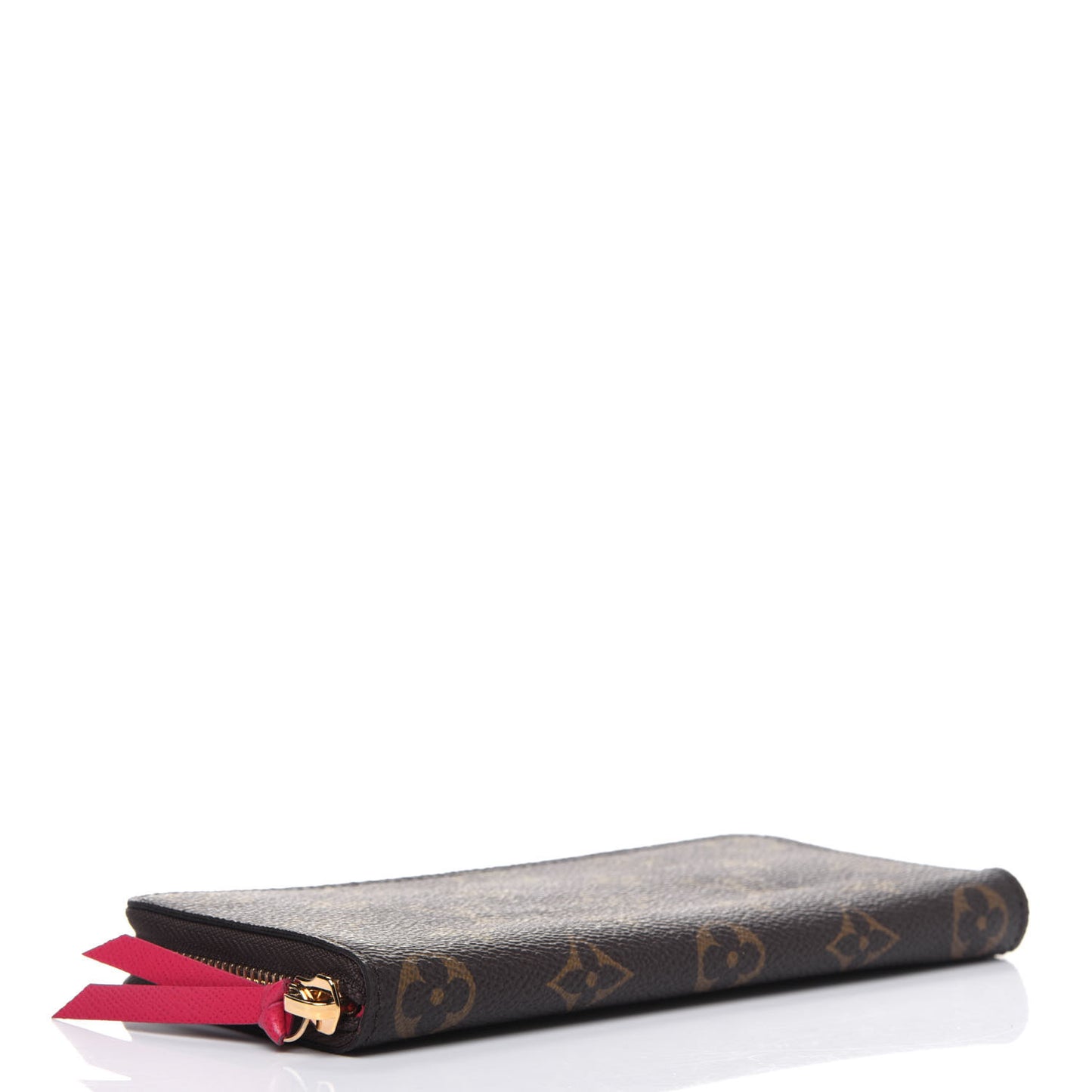 Monogram Clemence Wallet Fuchsia