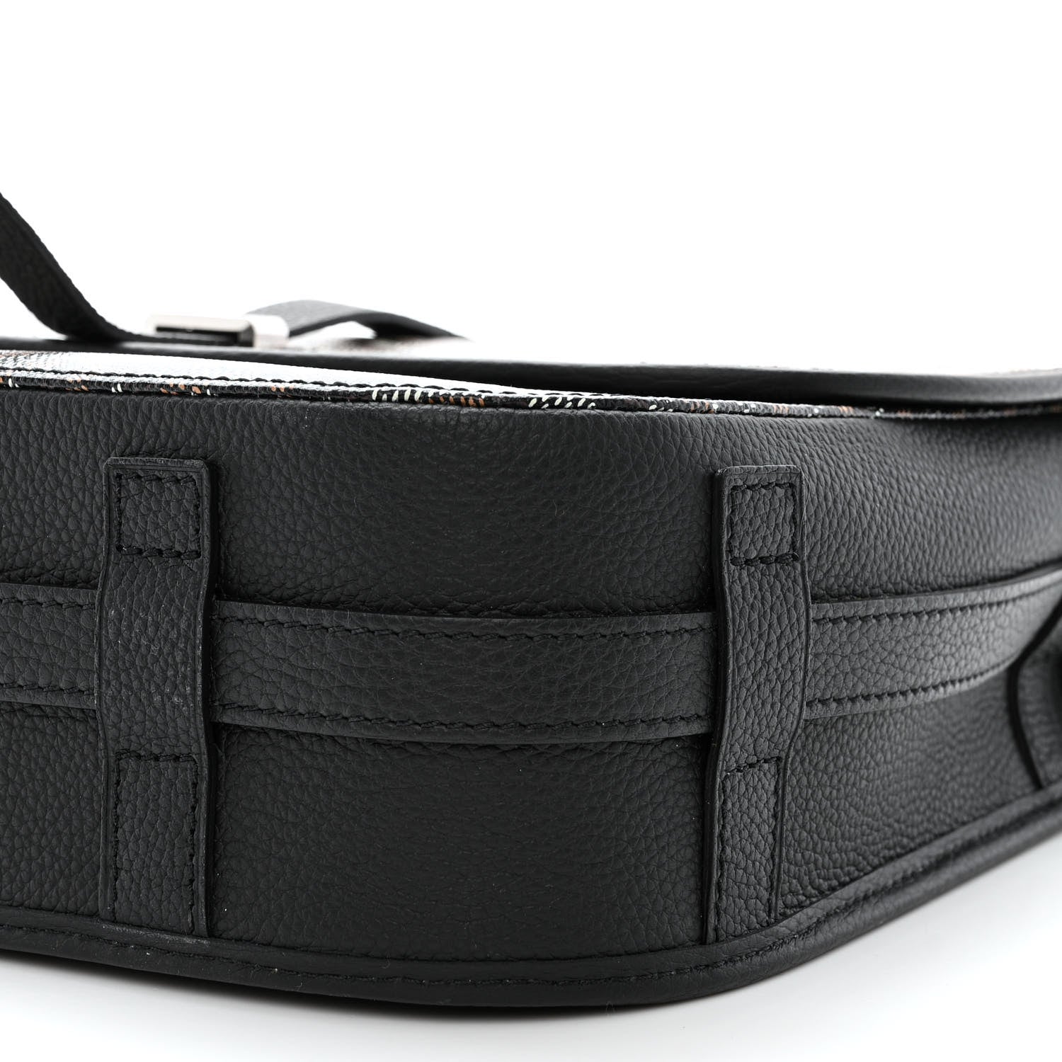 Goyard Goyardine Belvedere II MM Messenger Bag Black 9 of 9