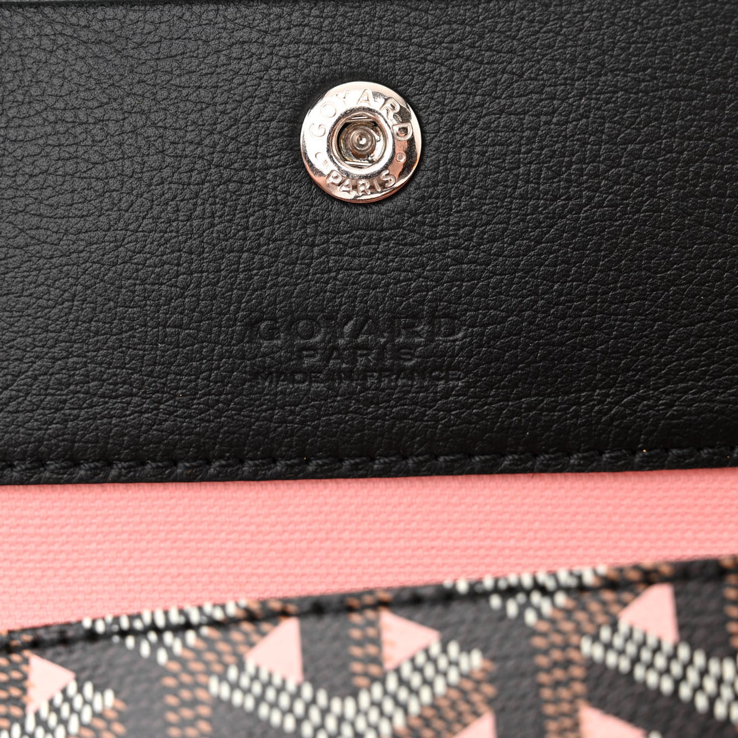 Goyardine Saint Louis Claire Voie PM Black Pink