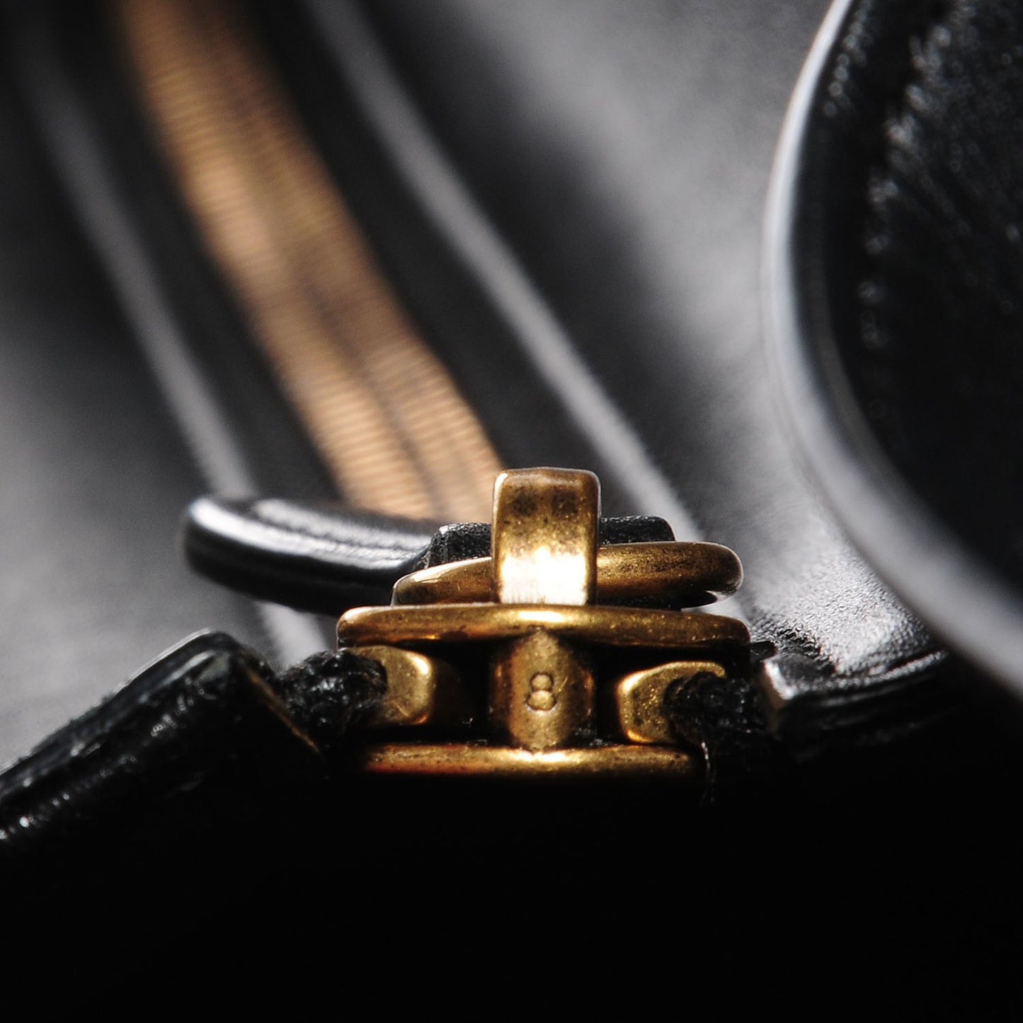 Smooth Calfskin Mini Luggage Black