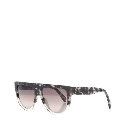 Celine Acetate Aviator Sunglasses CL400011 Grey Black 1 of 6