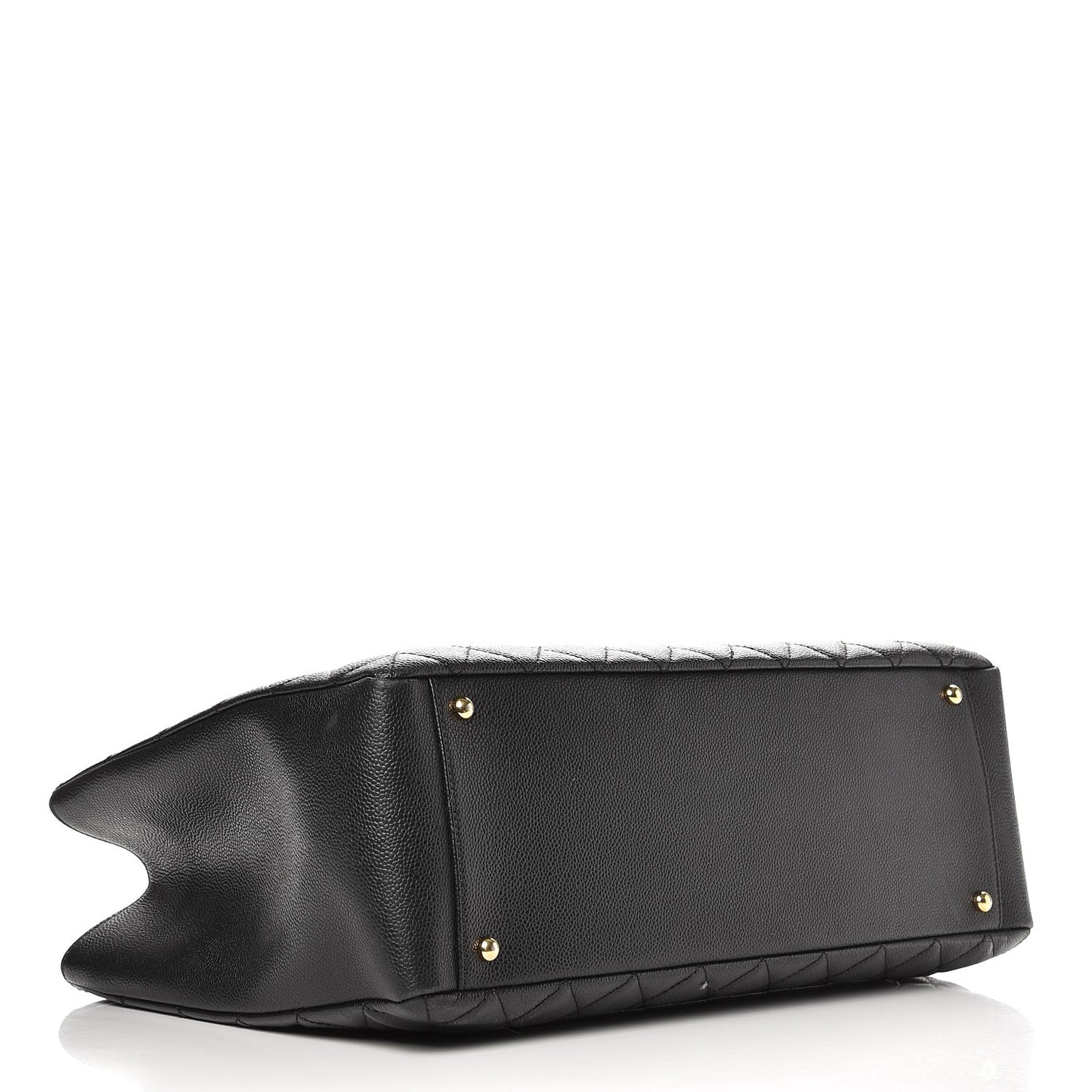Caviar Quilted XL Grand Shopping Tote GST Black