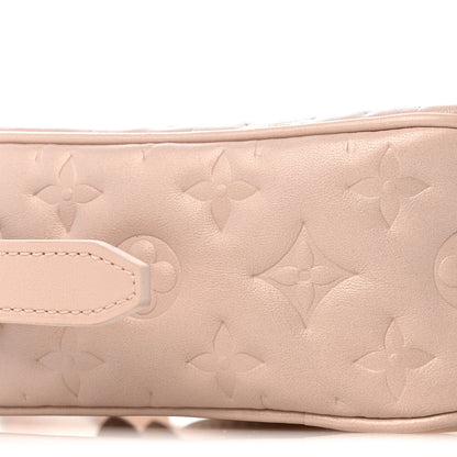 Louis Vuitton Lambskin Embossed Monogram Fall In Love Sac Coeur Light Pink 8 of 11