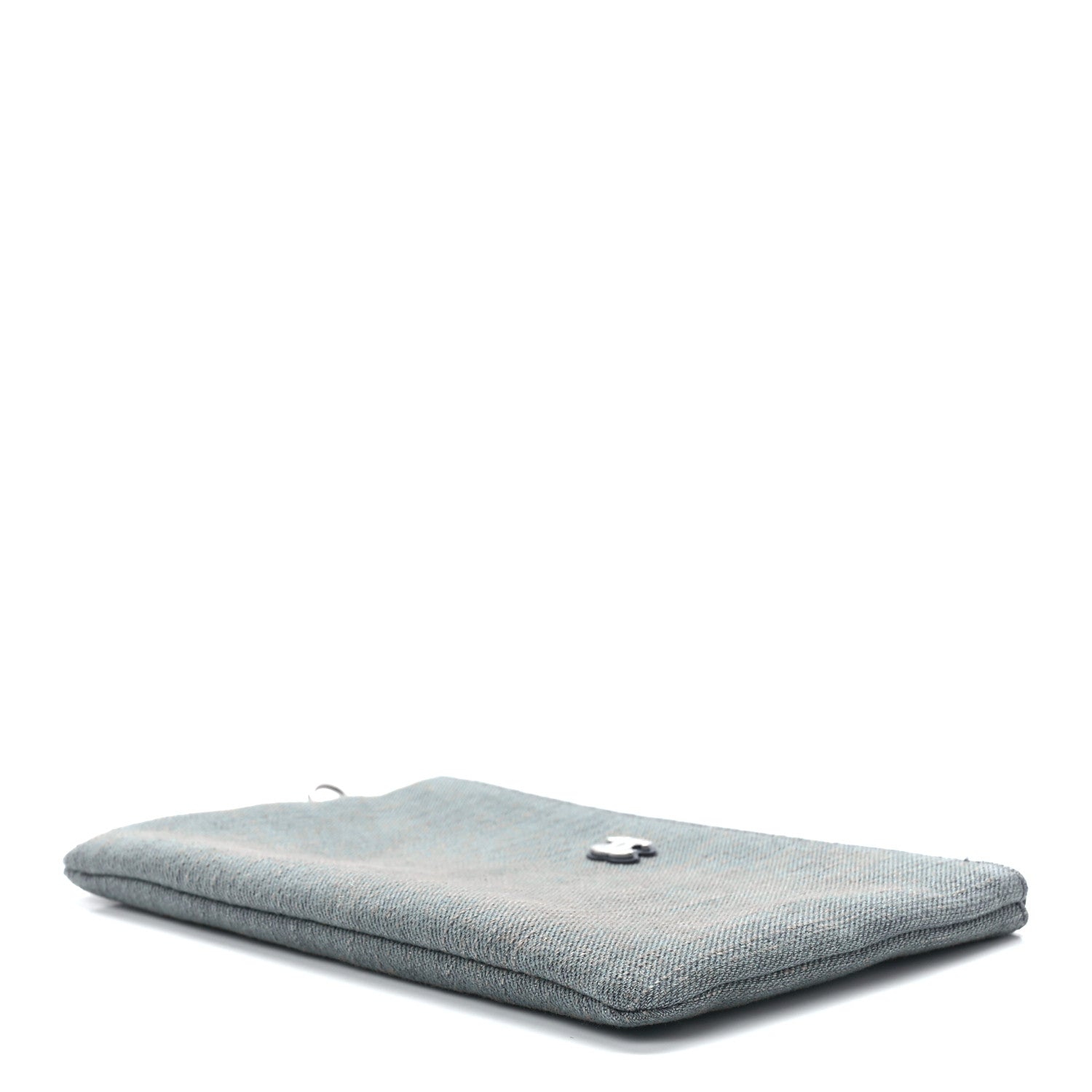 Chanel Denim Chanel 22 Removable Pouch Blue 8 of 10