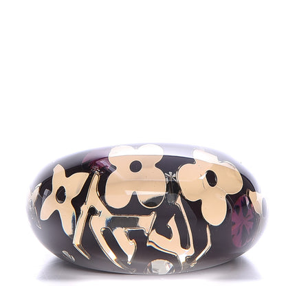 Louis Vuitton Resin Swarovski Inclusion Ring 7.75 Amarante 1 of 3