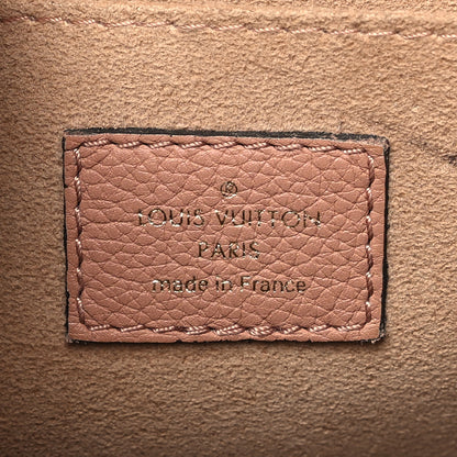 Louis Vuitton Grained Calfskin Lockme Chain Bag PM Rose Silk 6 of 13