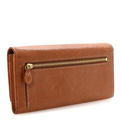 Mulberry Natural Vegetable Tanned Continental Wallet Oak 3 of 7
