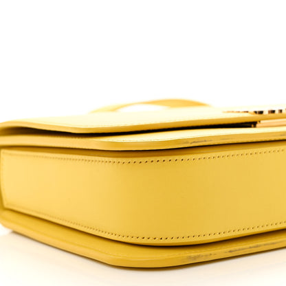 Loewe Silk Calfskin Small Goya Bag Yellow 9 of 11