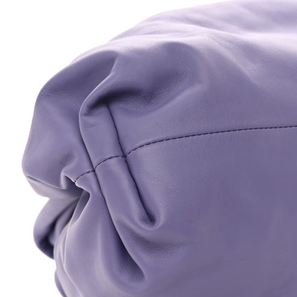 Bottega Veneta Smooth Butter Calf The Pouch Oversized Clutch Purple 8 of 10