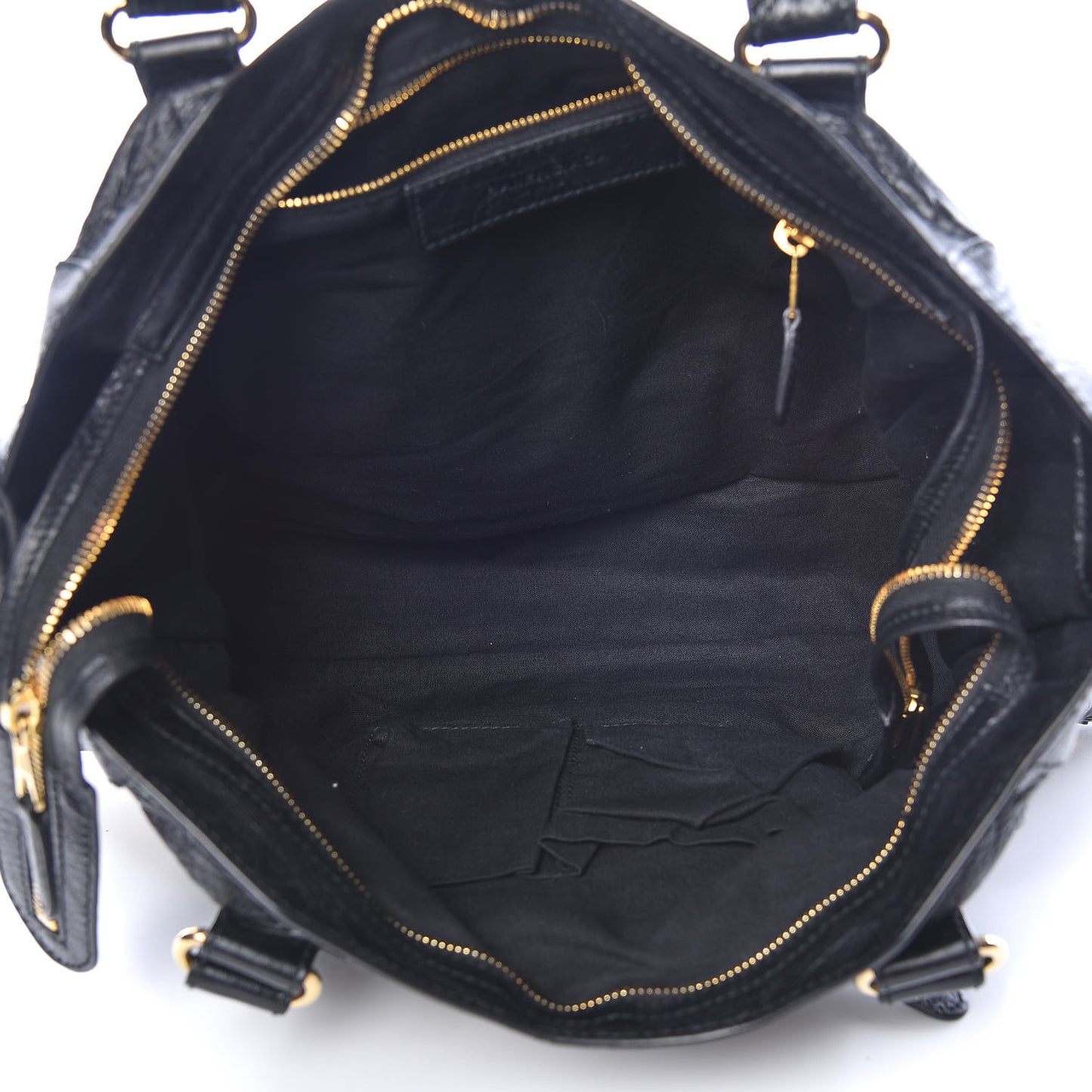 Agneau Giant 12 Gold Hardware City Black