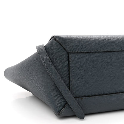 Celine Baby Grained Calfskin Micro Belt Bag Steel Blue 9 of 10