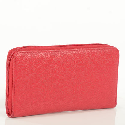 Chanel Caviar Timeless CC Large Gusset Zip Around Wallet Rose Fonce 3 of 8