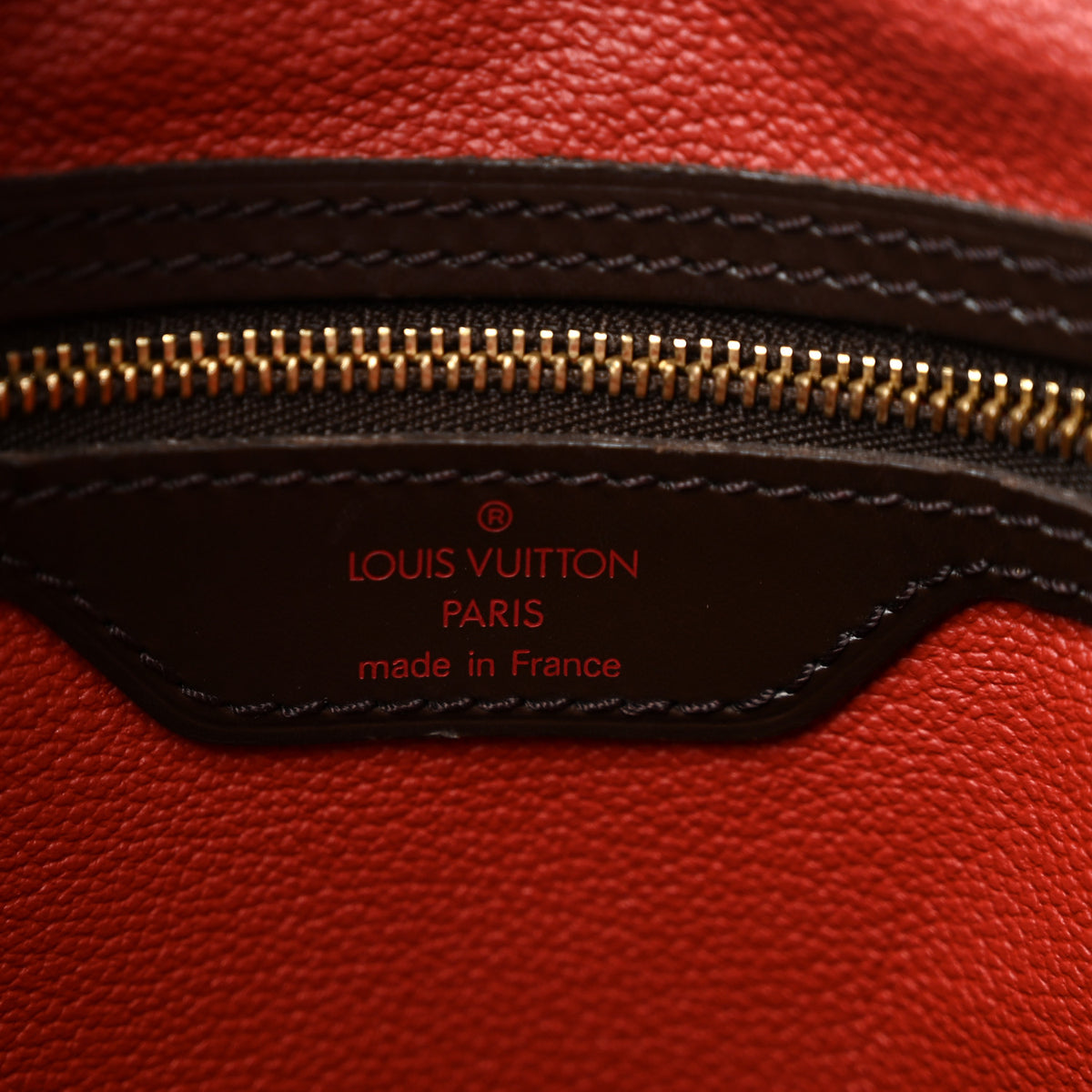 Louis Vuitton Damier Ebene Marais Bucket 36 6 of 13